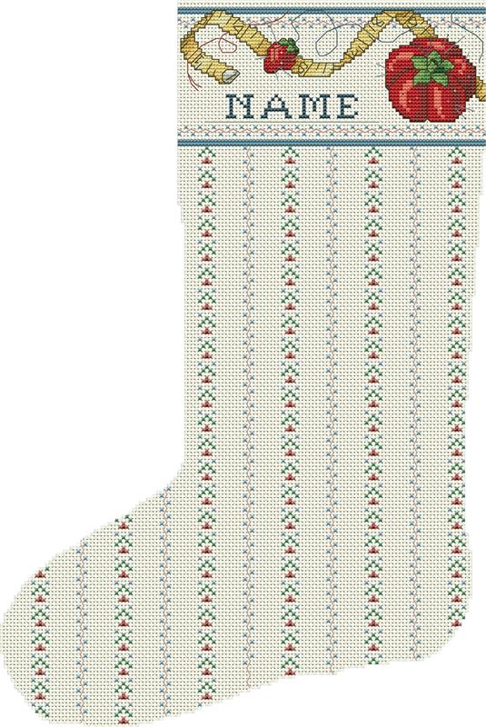 (image for) Seamstress Cuff Heirloom Stocking